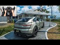 1100HP Porsche Cayenne Turbo GT The Crew Motorfest Steering Wheel Gameplay