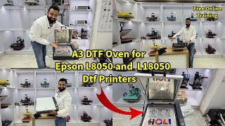 A3 DTF OVEN For Modified or manual Dtf Printer || Unboxing and training || Xpress printing Noida