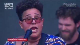 Video thumbnail of "Alabama Shakes - Over My Head / Don't Wanna Fight / Gimme All Your Love - Lollapalooza Brazil 2016"