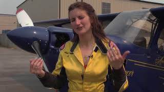 There is more to Anna Serbinenko than aerobatic flying