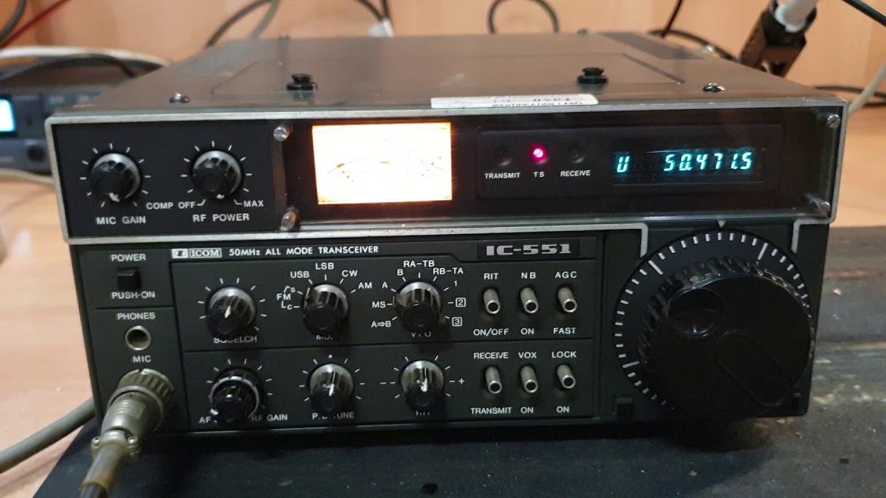 Icom IC551 blast from the past...