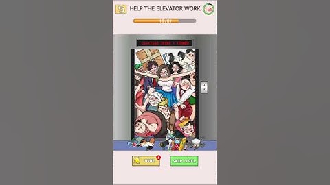 Tricky Twist Puzzle Level 125 Help the Elevator Work