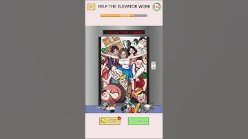 Tricky Twist Puzzle Level 125 Help the Elevator Work