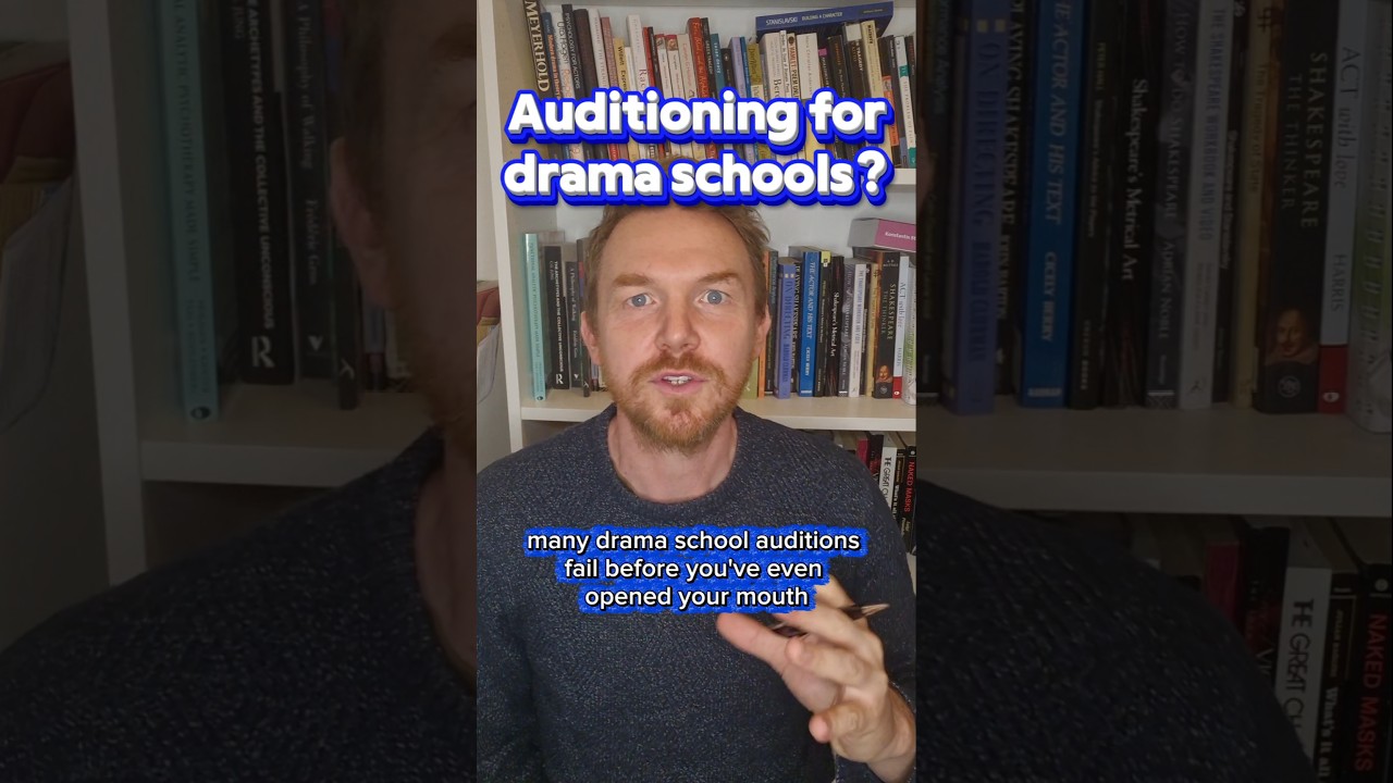 Choosing drama school audition pieces 