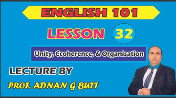 ENGLISH  101 LESSON 32  (COMPLETE TRANSLATION)