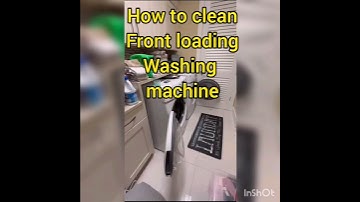 How to clean front loading washing machine | #shorts #trending #viral