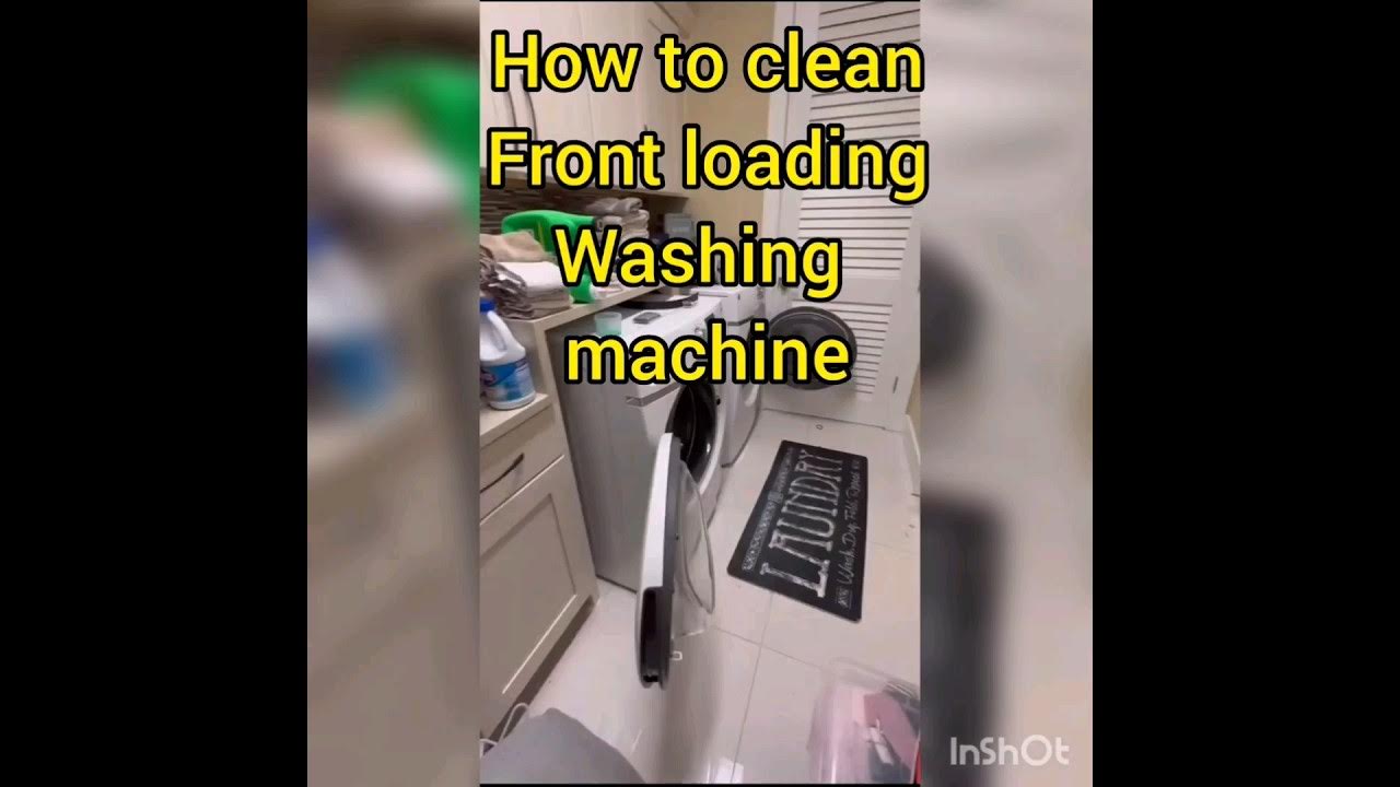How to clean front loading washing machine gadget trending YouTube