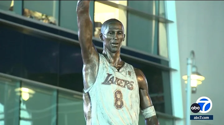 Corrections to Kobe Bryant statue outside Crypto.com arena completed