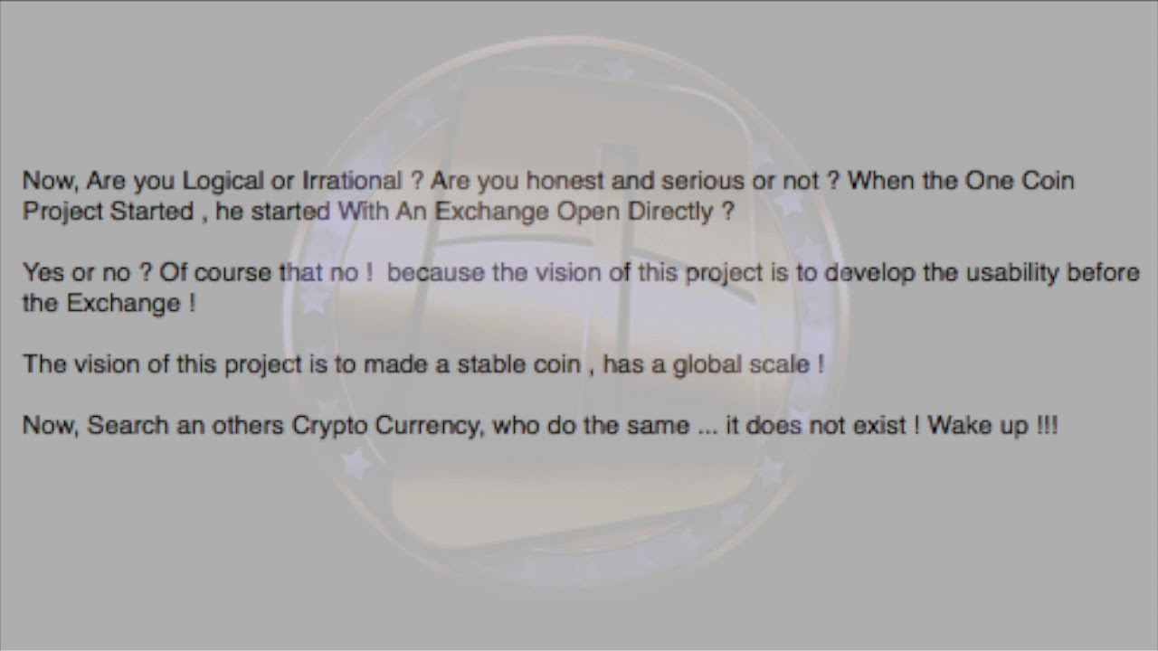 onecoin cryptocurrency exchange