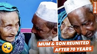 Emotional: Mother \& Son Reunited After 70 YEARS!