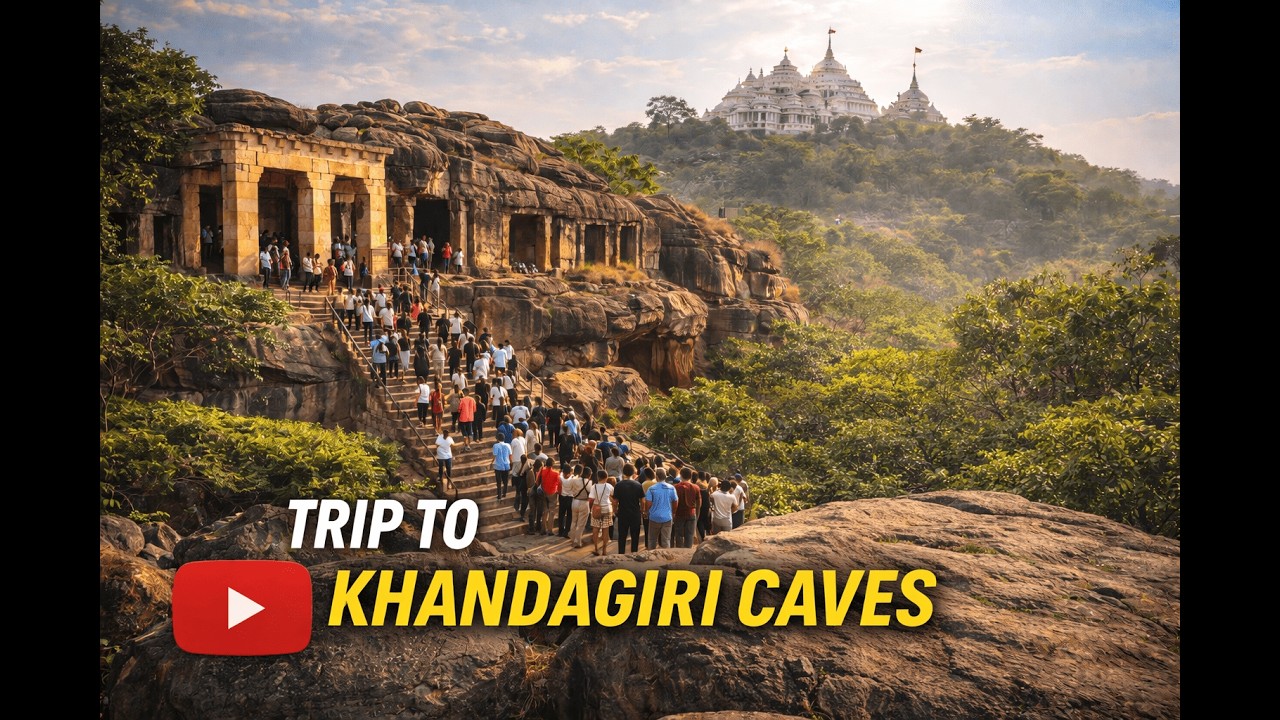 20/2/26| Udayagiri & Kandhagiri Caves | XIMB | Bhubaneswar