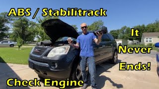 GMC ACADIA ABS and STABILITRACK Problems!!
