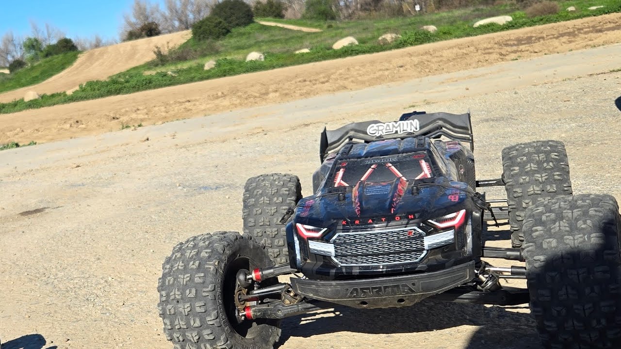 Arrma kraton 8s exb v2 first bash i waited 2 years to get one was it worth the wait #arrma #rctruck 