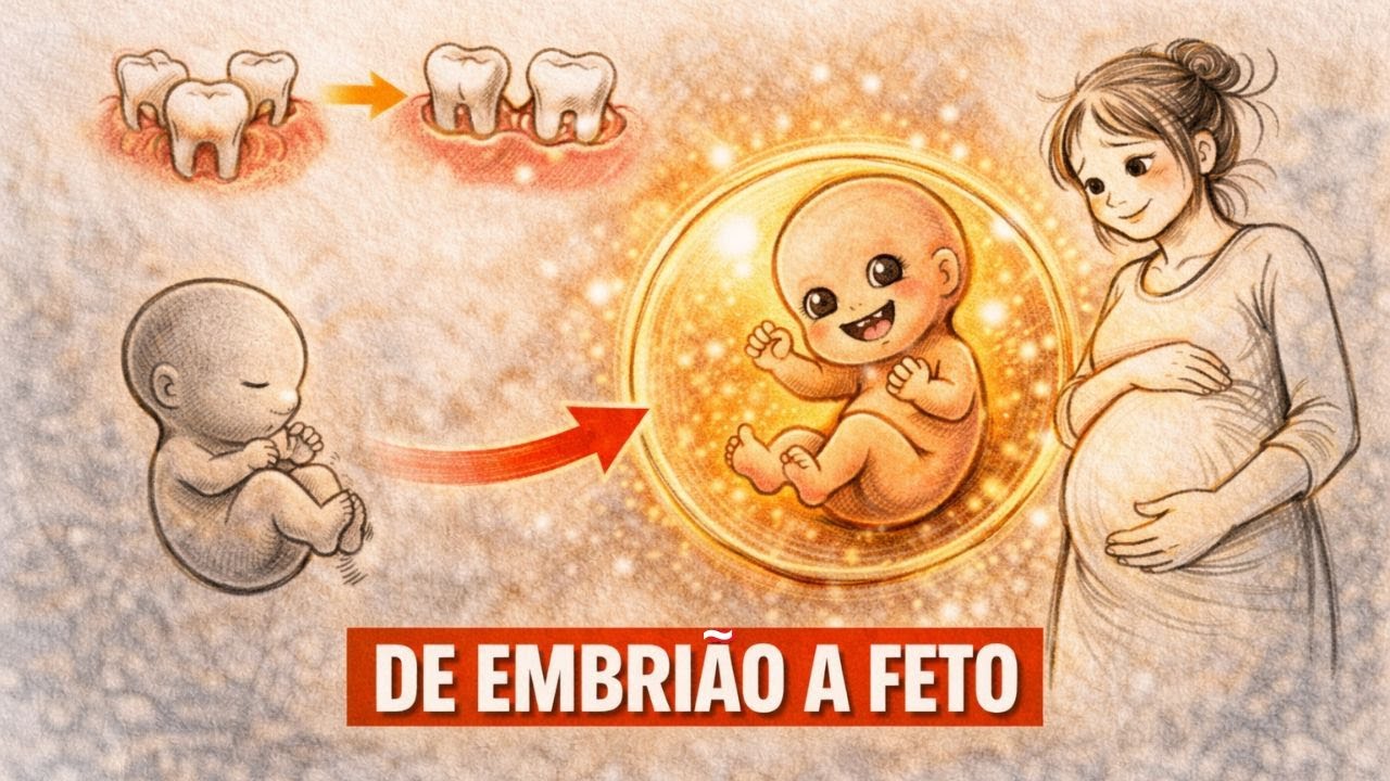 SEMANA 10: De Embrião a Feto! O Fim da Fase Mais Crítica (e os Dentes Surgem)