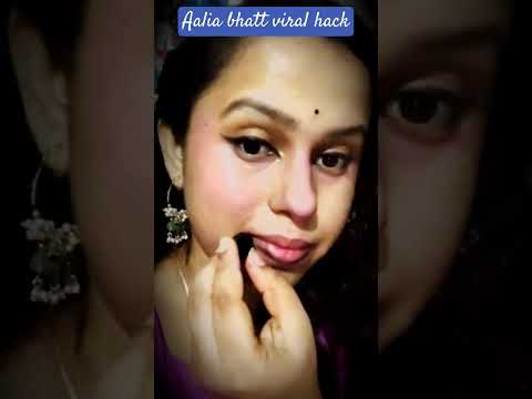 Aalia Bhatt Viral Hack Shortsvideo Trending Youtubeshorts Viralvideo Beautyhack Support Utubevideo 