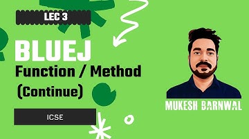 Functions | Methods| Bluej programs for icse class 10 | Bluej programs for icse class 9