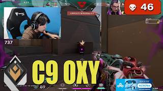 46 KILLS! 29 Rank! C9 OXY Reyna Domination - Valorant RADIANT Gameplay Full Match