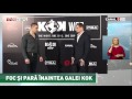 Foc şi pară înaintea Galei KOK  CANAL 3