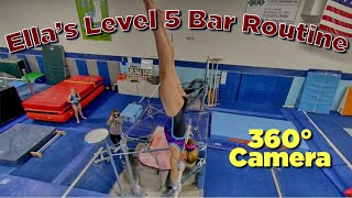 Ella's Level 5 Bar Routine