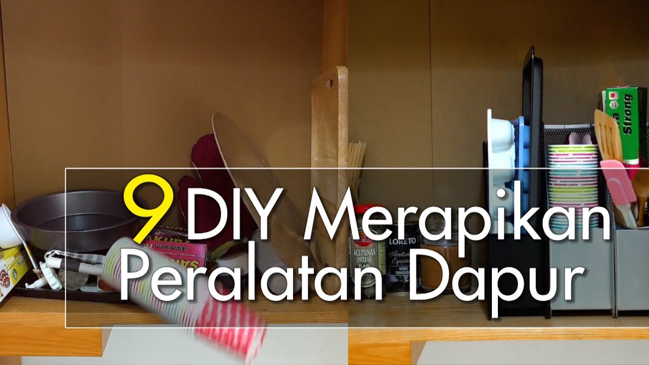 9 DIY  Merapikan Peralatan  Dapur  Make It Easy Indonesia 