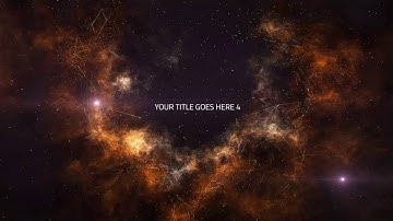 Space Title - After Effects Project Files | VideoHive 15379276