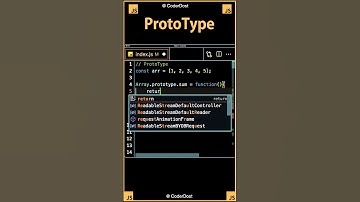 Prototype in JavaScript #javascript #reactjs #shorts