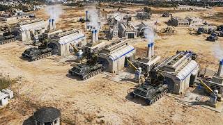 USA Laser Supreme vs 7 BOSS China - Command & Conquer Generals Apocalyptic 2.2