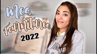 MES FOURNITURES SCOLAIRES 2022 - BACK TO SCHOOL N°3