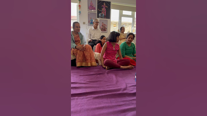 Sharadhe  Sharadhe | Saraswathi | Namavali | Age is just a number | UK Sampradhaya Bhajan | London
