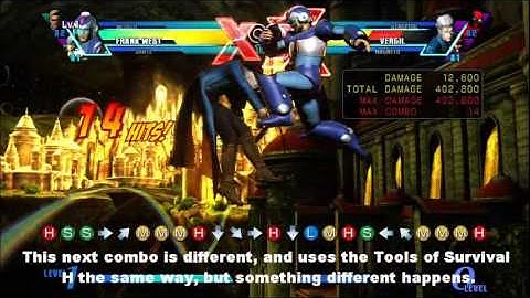 UMvC3: Combos with Frank and Dante + Understanding Tools of Survival H in midair