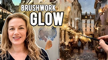 Cityscape Oil Painting Tutorial - How to Build Drama and Light in Your Oil Paintings