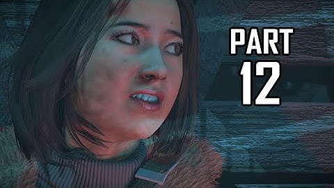Until Dawn Walkthrough Part 12 - Stranger (PS4 Let