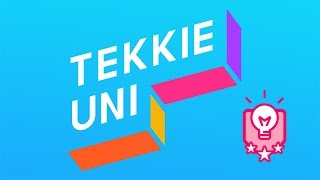 Tekkie Uni - App development for kids. Course recording demo. screenshot 1