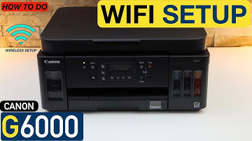 Canon PIXMA G6000 WiFi Setup, Connect To Wireless Network & Add in iPhone For Wireless Scan & Print.