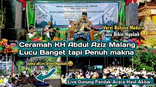 Download lagu Ceramah KH ABDUL AZIZ MALANG Versi Madura kocak Lu... mp3