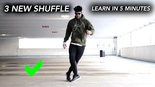 How to Learn 3 Cool Shuffle Variations Fast  Beginner to More Pro steps (2021)  In Only 5 Minutes