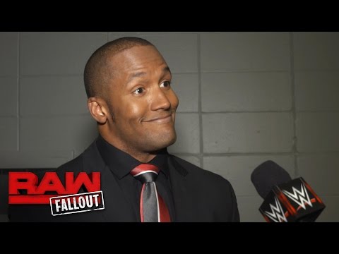 Byron Saxton learns he is going to SmackDown LIVE: Raw Fallout, April 10, 2017
