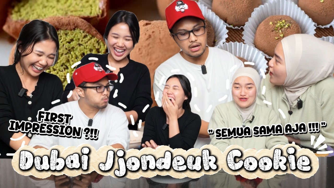 COBAIN RECOOK DUBAI JJONDEUK COOKIE + FIRST IMPRESSION @IndiraKalistha & @aautappp 