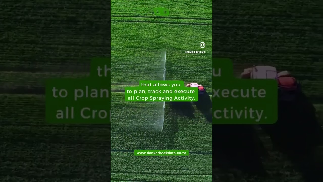 Donkerhoek Data Farm Management - Spray Module