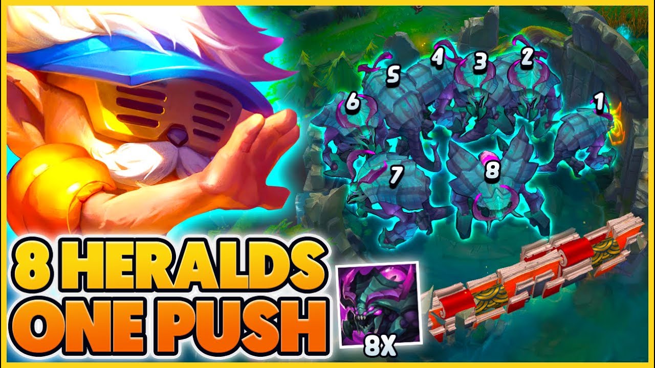 I trap a Rift Harald ARMY in dragon pit! Then set them free... - BunnyFuFuu | League of Legends
