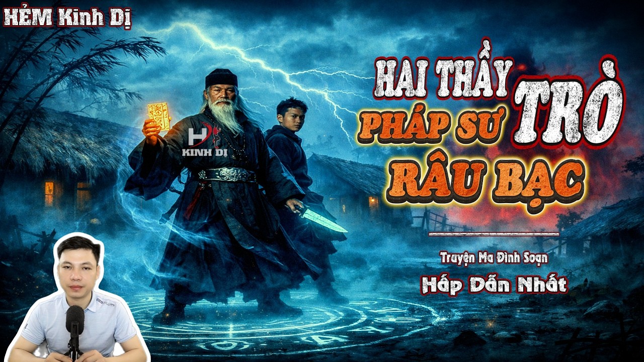 Hai Thầy Trò Pháp Sư Râu Bạc - Truyện Ma Đình Soạn Hấp Dẫn Nhất