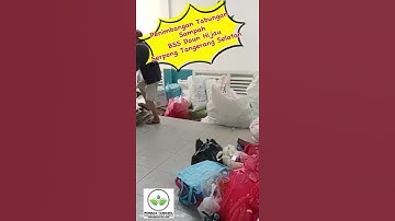 "Tabungan SAMPAH manfaatnya kemudian" bersama BSS Daun Hijau Serpong Tangerang Selatan #banksampah