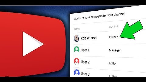 How to Add Manager/Editor in your YouTube Channel from Phone