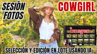 🤠 Cowgirl Photoshoot - 🤖 Fast and Professional Editing with Imagen AI screenshot 4