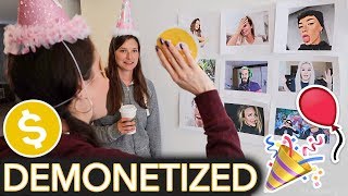 Throwing Myself A Childrens Birthday Party Ft. Demonetize The Youtuber Game