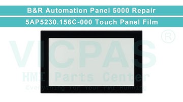 5AP5230.156C-000 B&R Automation Panel multi-touch Touch Membrane Repair Replacement