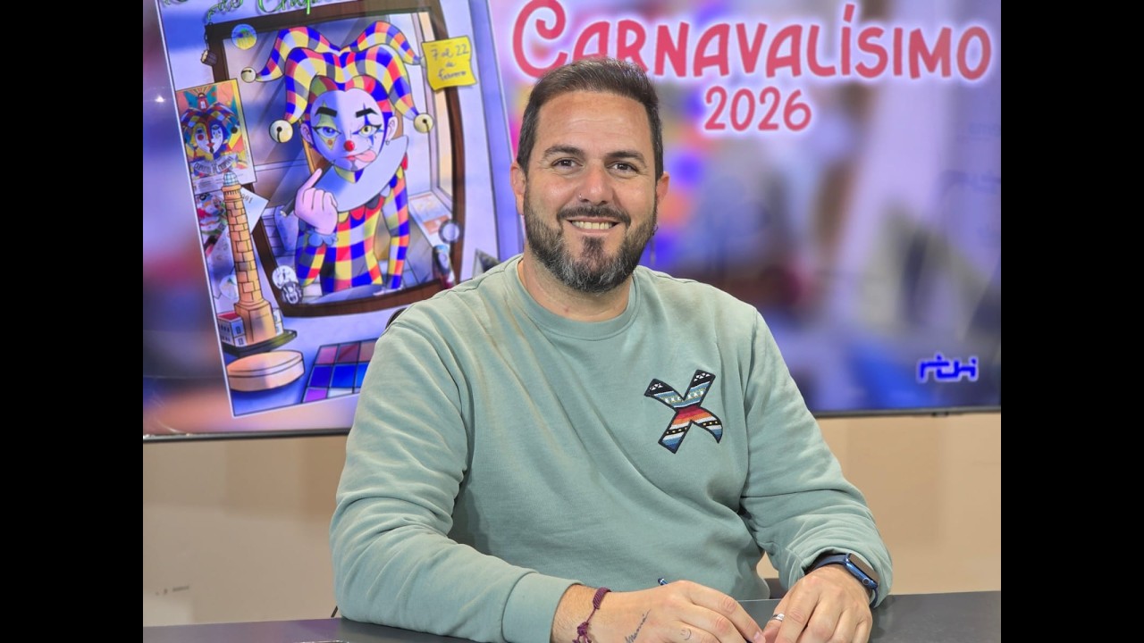 Carnavalísimo 2026. Entrevista al delegado de Fiestas.