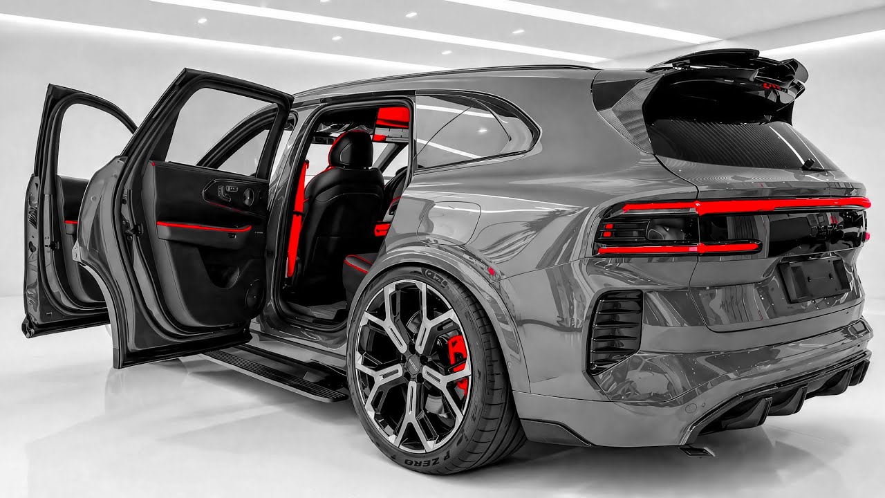 シェーカーデザイン 2026 ZEEKR 8X Shadow Edition 1400HP, Interior & Exterior - YouTube