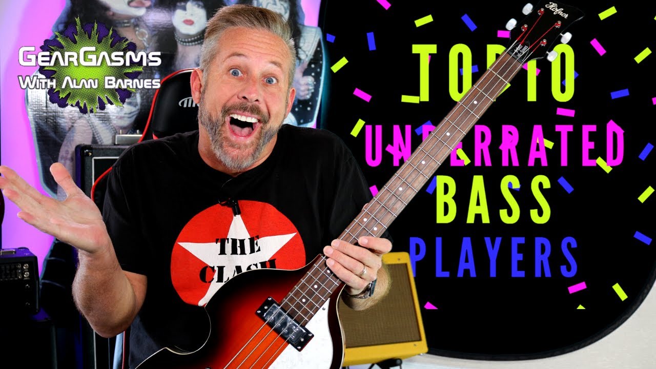 Top 10 Underrated Bass Players of All Time!!!! YouTube