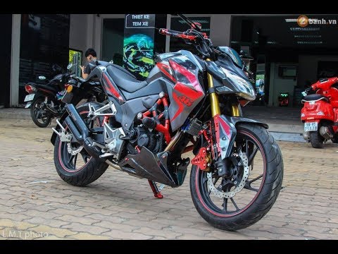 Naked bike Honda CB190R RED DEVIL - YouTube